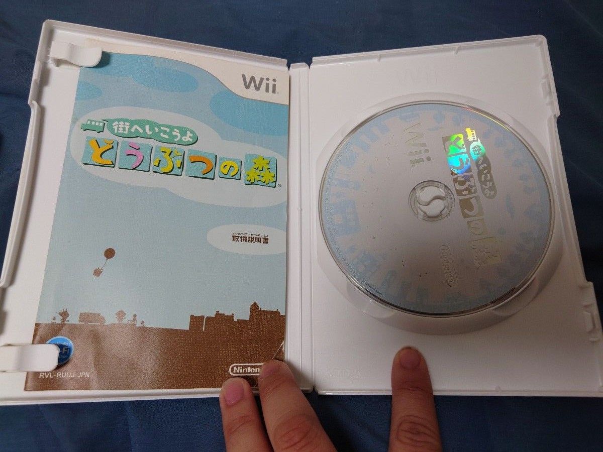 任天堂　Wii本体　 白　中古　ソフト付き