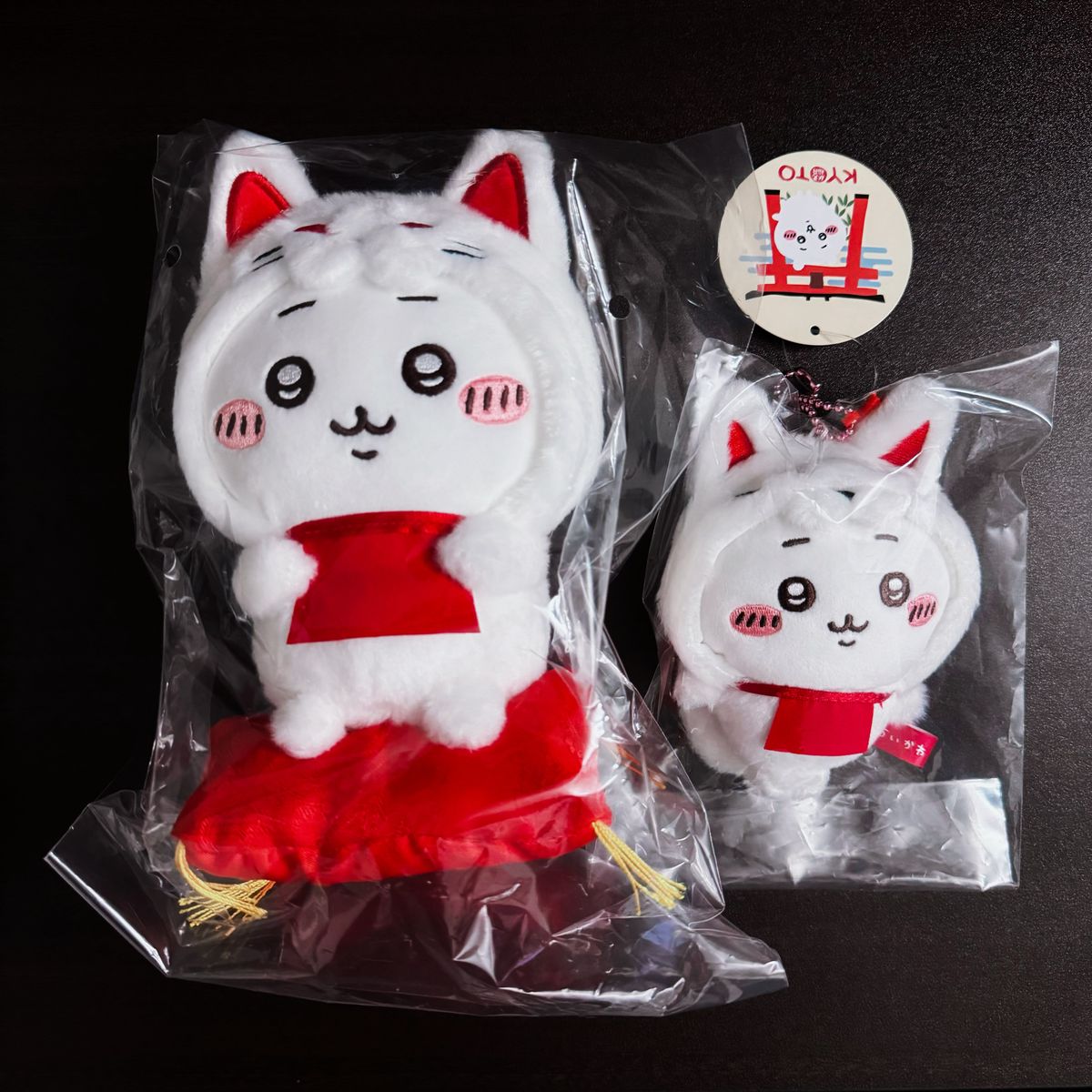 伏見稲荷なぬいぐるみ+伏見稲荷なマスコット 2点 (ちいかわ 伏見稲荷なぬいぐるみ+伏見稲荷なマスコット 2点 (ちいかわ
