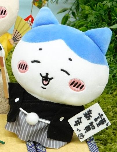 ちいかわお正月ぽてたまぬいぐるみ+ハチワレ招福クリップ 2 ちいかわお正月ぽてたまぬいぐるみ+ハチワレ招福クリップ 2