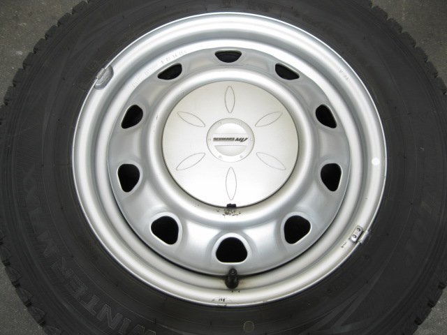 ■USED■シュヴァルツMV(1450+38.5 4H PCD100＆114.3)＆165R14 8PR 4本セット■_画像3