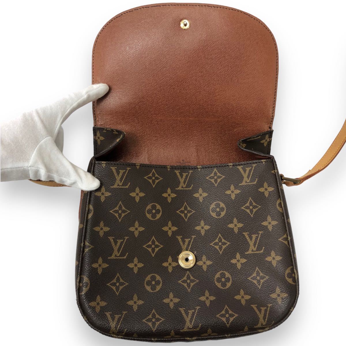 【231783】LOUIS VUITTON ルイヴィトン モノグラム サンクルーGM ショルダーバッグ M51242_画像6