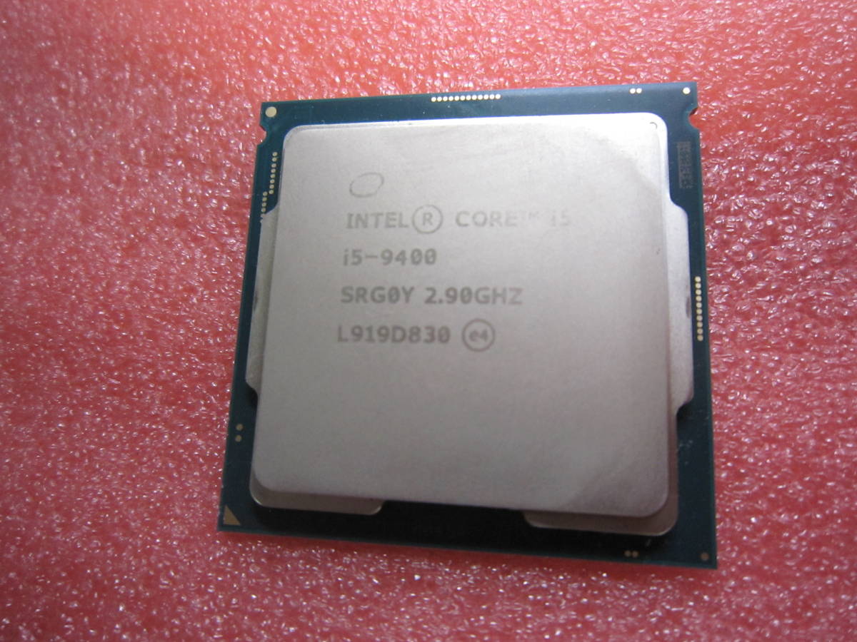 7914★CPU Intel Core i5 9400 2.90GHz SRG0Y 動作品