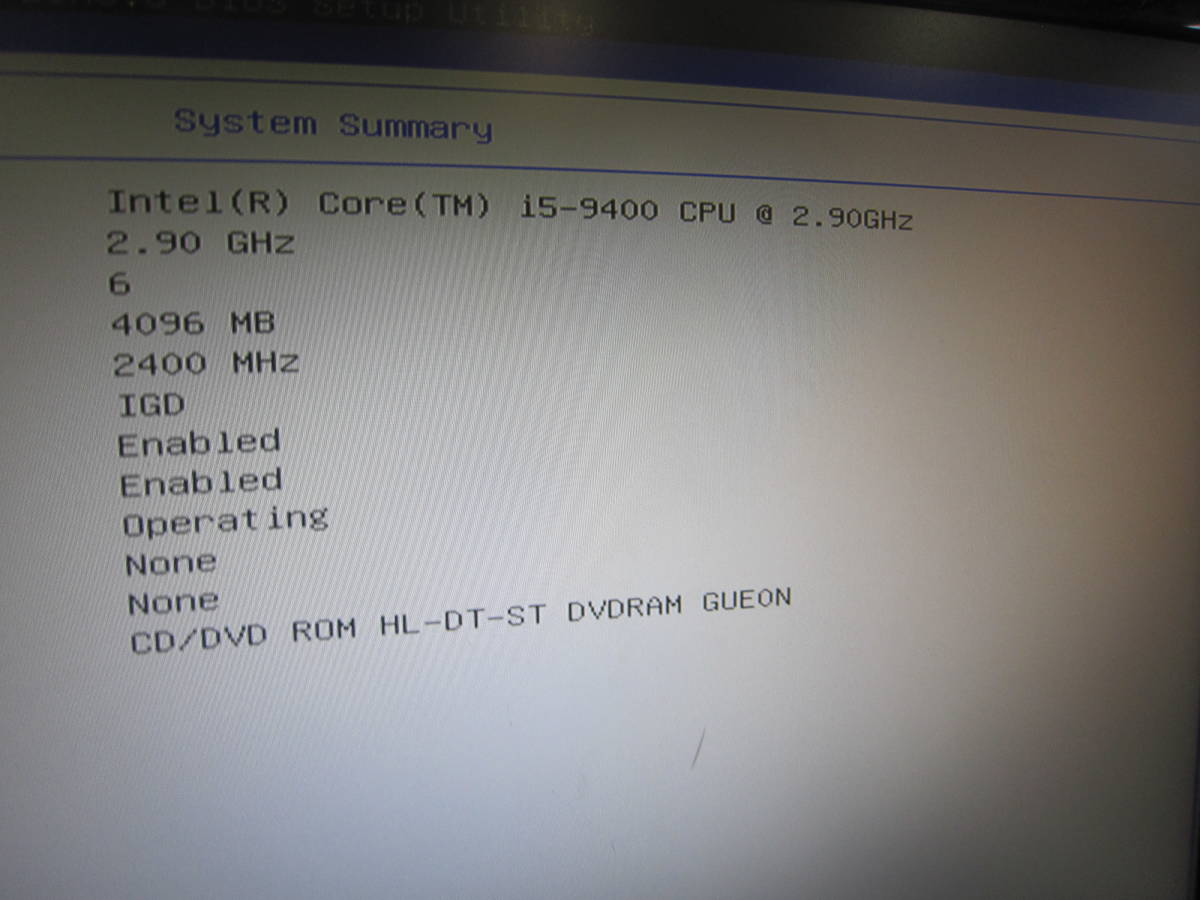 7967☆CPU Intel Core i5 9400 2.90GHz SR3X5 動作品－日本代購代Bid第