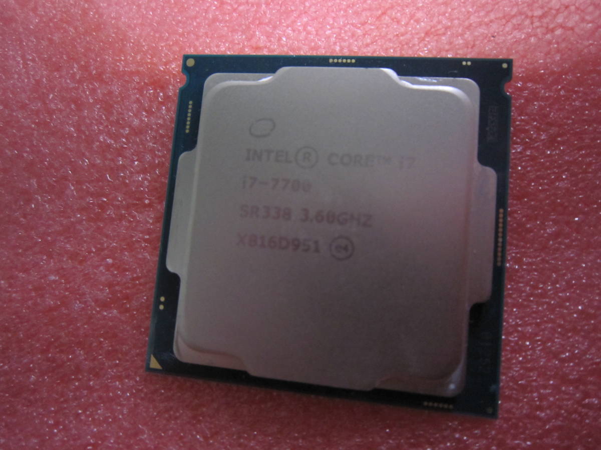 8040☆CPU Intel Core i7 7700 3.60GHz SR338 動作品－日本代購代Bid第