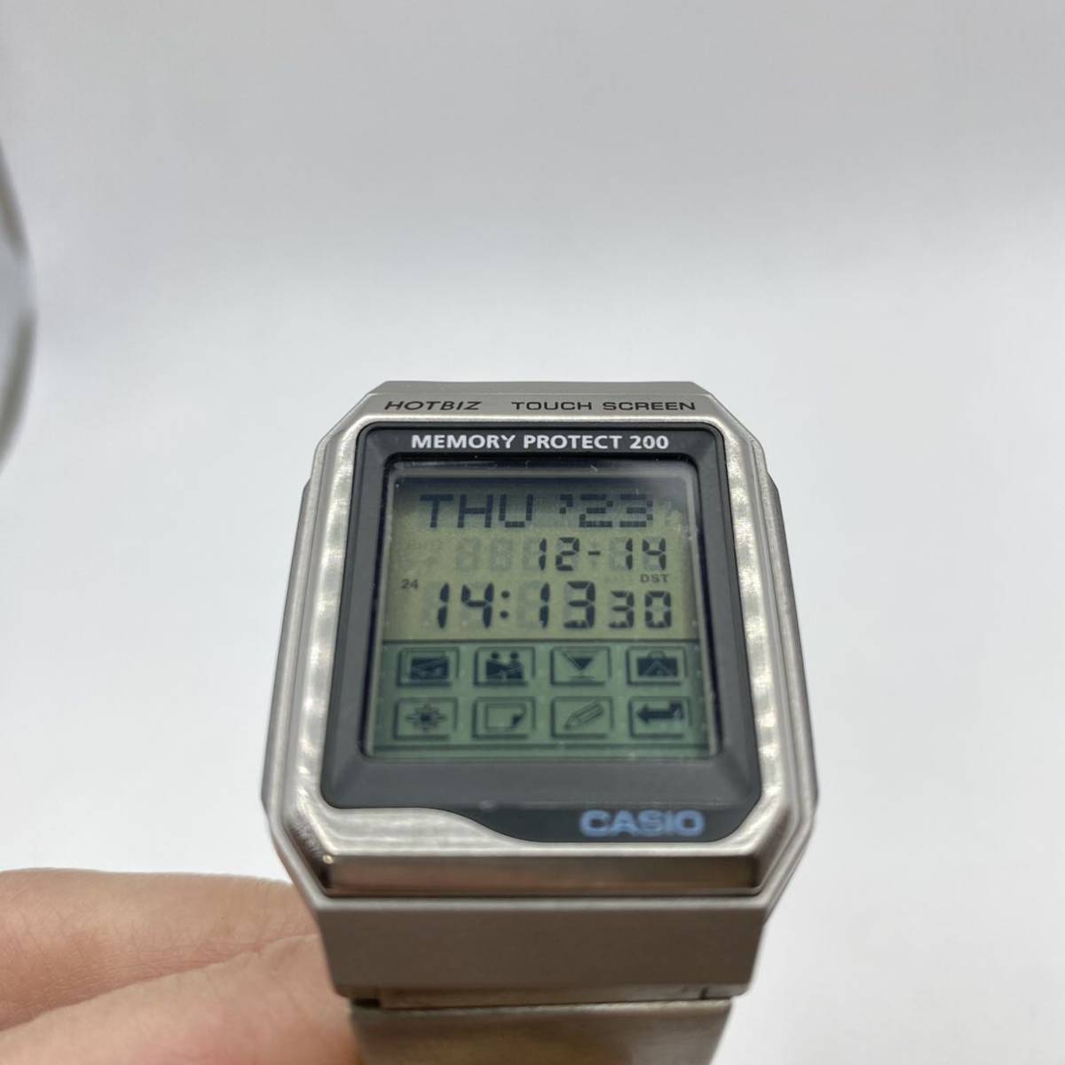 CASIO HOTBIZ VDB-2000 データバンク タッチパネル シルバー_画像4