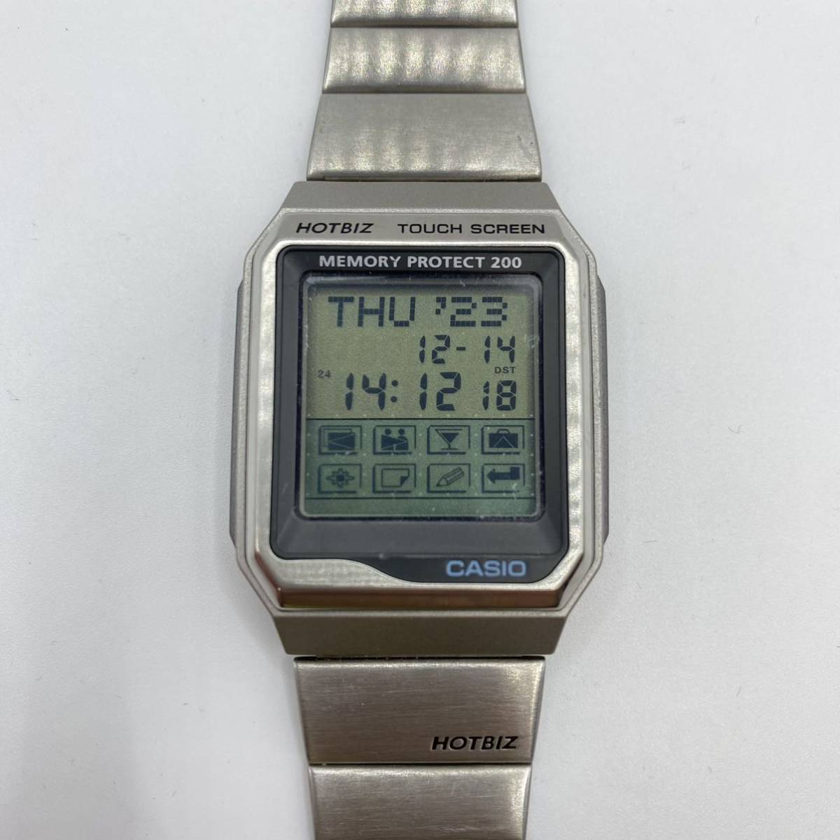 CASIO HOTBIZ VDB-2000 データバンク タッチパネル シルバー_画像2