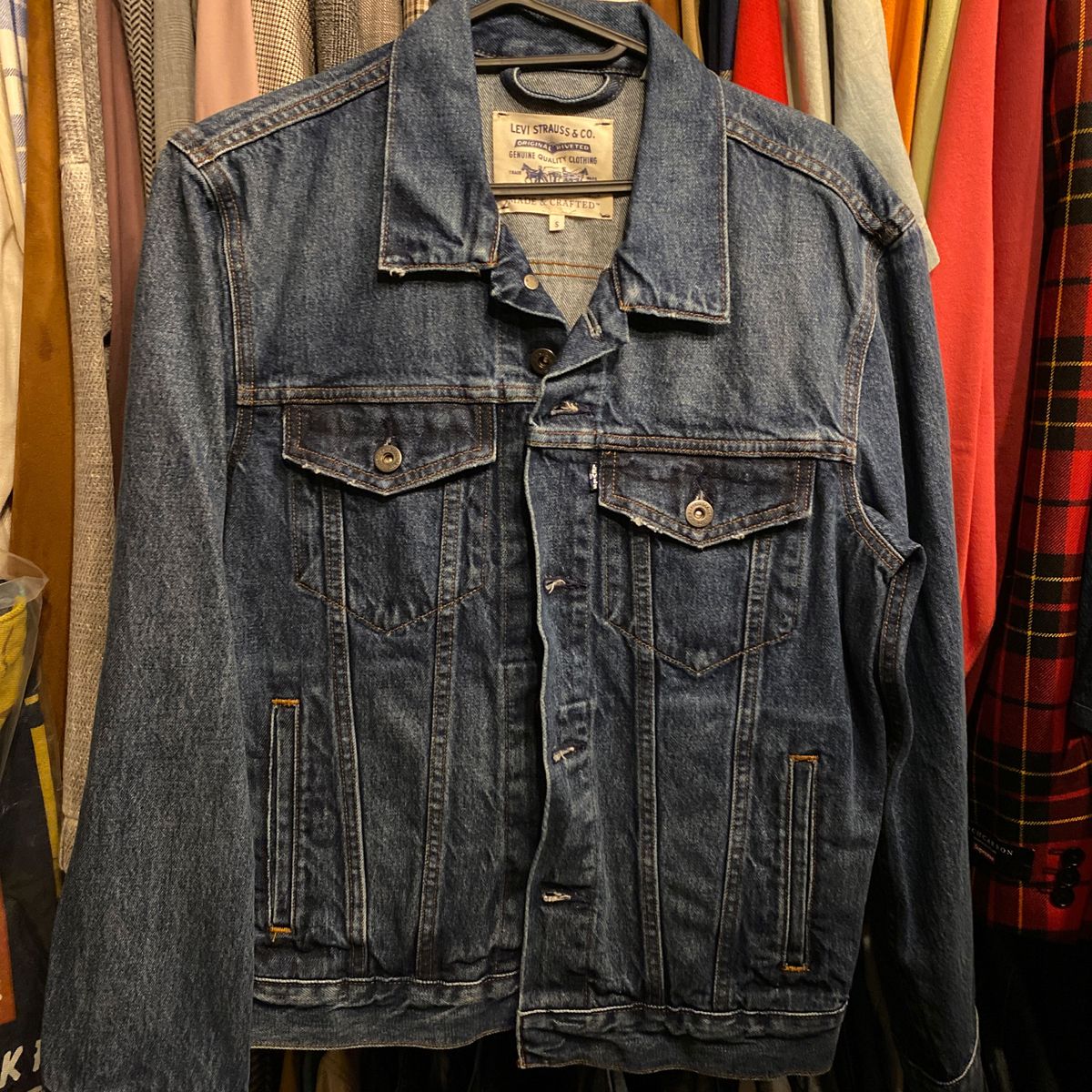 Levi's リーバイス デニムジャケット ビンテージ　ユーズド加工品