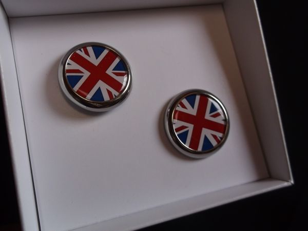 ■純正品■2個　BMW　MINI　ミニ　　ドアロックキャップ　ドアロックピン　ユニオンジャック　union jack　F56 F55 F54 F57 F60_画像4