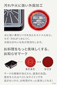 ティファール 取っ手のとれる 玉子焼き器 アルミニウム ボルドー 13×19cm ガス火対応 「インジニオ・ネオ ヴィンテージボル_画像4