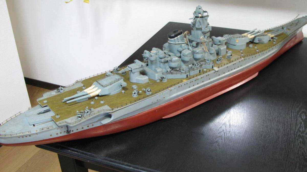 ヴィンテージ 戦艦 武蔵 MUSASHI 大日本帝国海軍大和型二番艦ハンドメイド ヴィンテージ 戦艦 武蔵 MUSASHI 大日本帝国海軍大和型二番艦