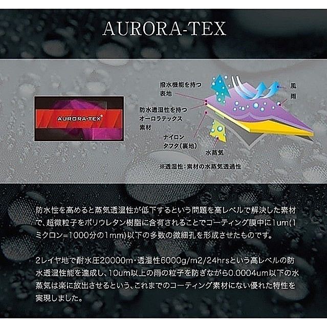 NANGA ORIGINAL AURORA light 750DX BLK ナンガ オリジナル オーロラライト 750DX レギュラー ブラック 別注モデル日本製 新品未使用_画像4