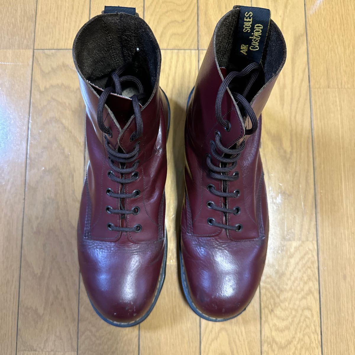 ドクターマーチンDr.Martens vintage ビンテージ　8hole スチールトゥ 8ホール　oi skins punk hardcore イングランド製　英国製_画像10