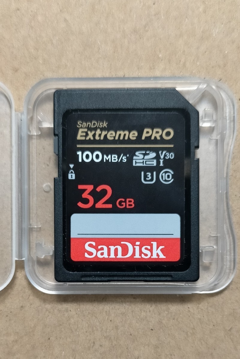 SanDisk Extreme PRO 32GB 新パッケージ SDHCカード Class10 UHS-I U3 V30 100MB/s 