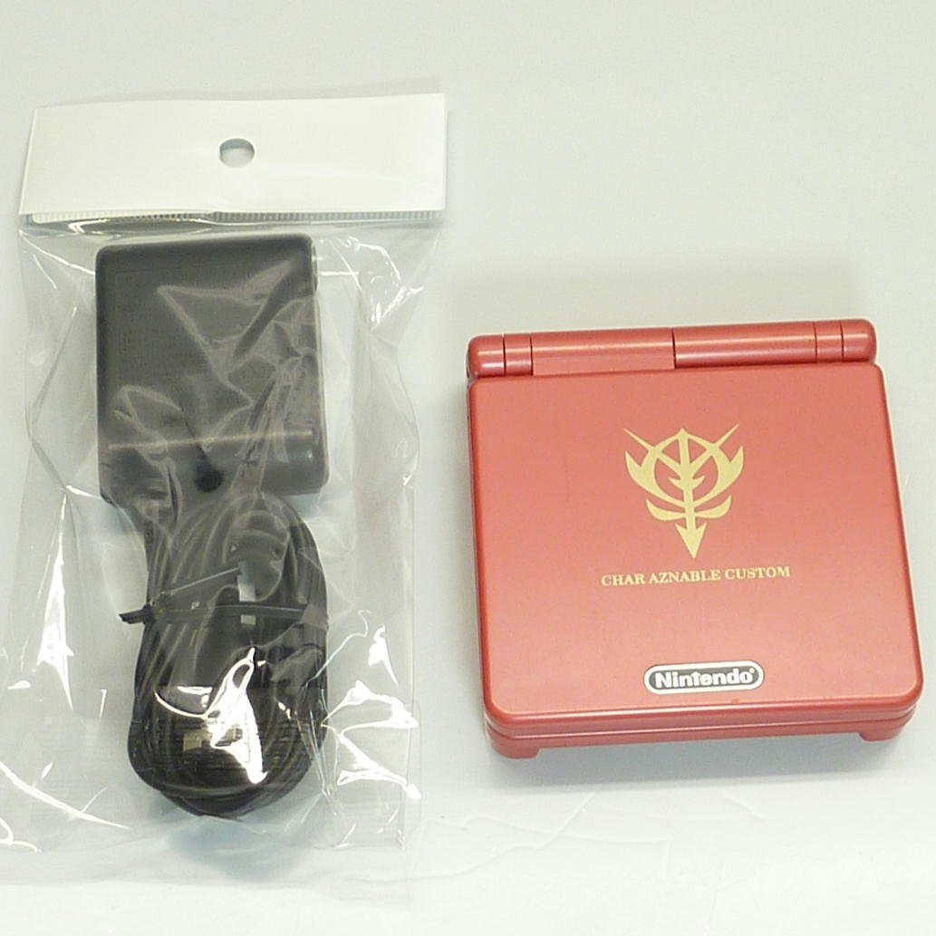 1円【一般中古】Nintendo 任天堂/シャア専用カラー GBASP本体/AGS-001/88