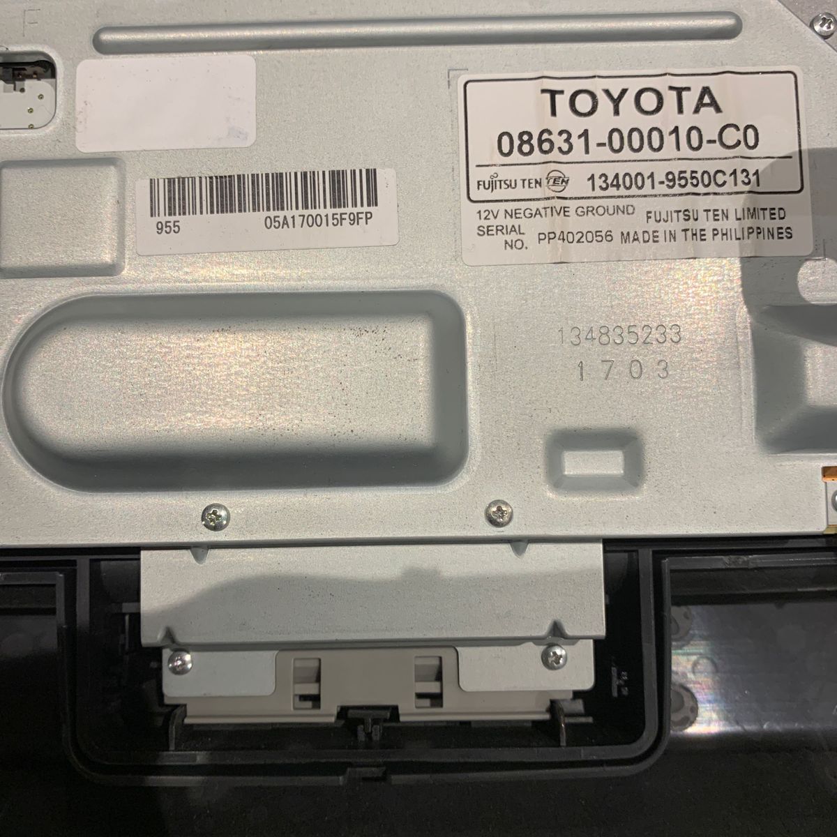 80 ヴォクシー ノア トヨタ 純正 V12T-R66C フリップダウン 80 ヴォクシー ノア トヨタ 純正 V12T-R66C フリップダウン