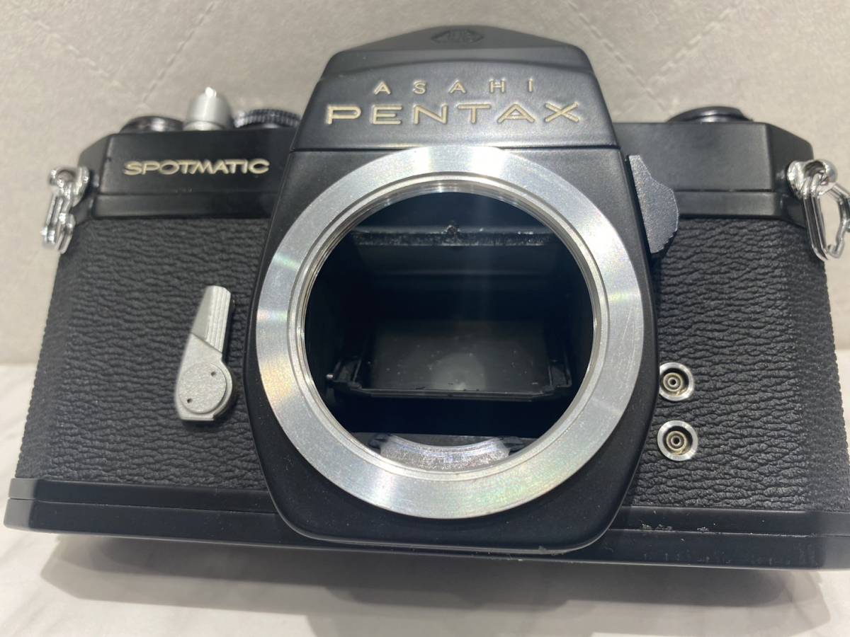 A681-9 1円～ アサヒ ペンタックス ASAHI PENTAX SPOTMATIC SP シャッターが切れることのみ確認 現状品_画像5