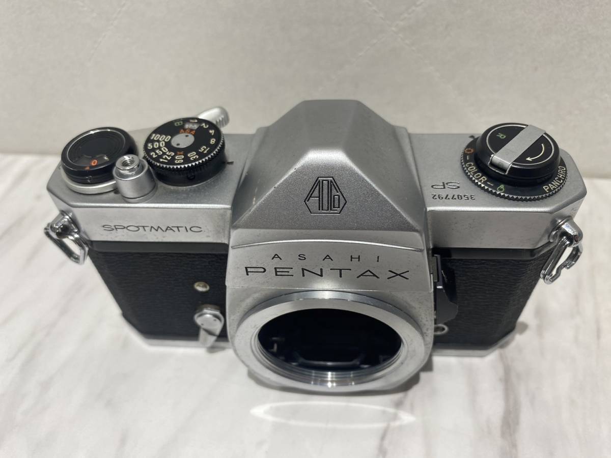 A681-10 1円～ アサヒ ペンタックス ASAHI PENTAX SPOTMATIC SP 現状品 動作未確認_画像6