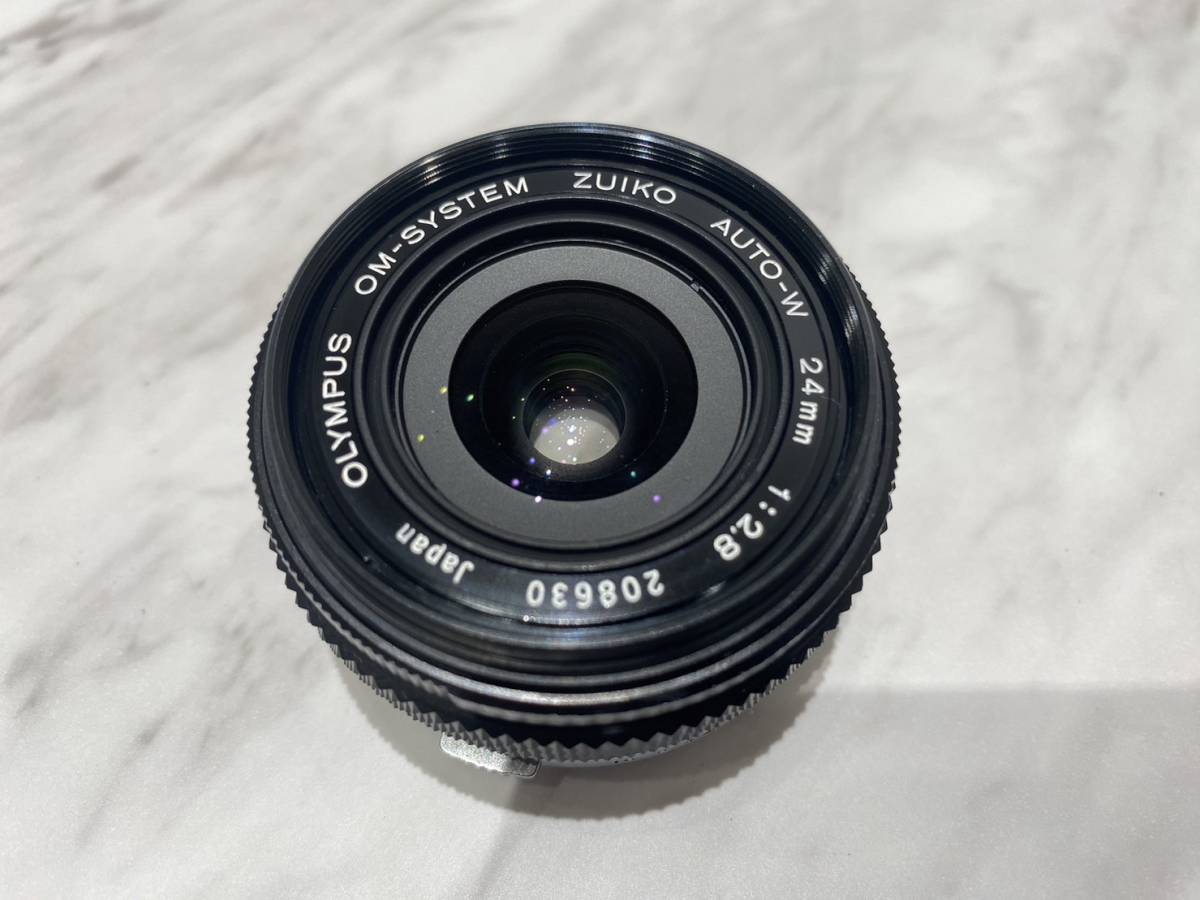 A681-11 1円～ オリンパス OLYMPUS OM-SYSTEM ZUIKO AUTO-W 24mm f2.8 一眼カメラレンズ 動作未確認_画像3