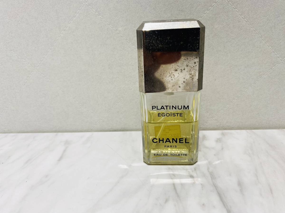 A765 CHANEL シャネル エゴイスト プラチナム EDT 50ml 5割残_画像1