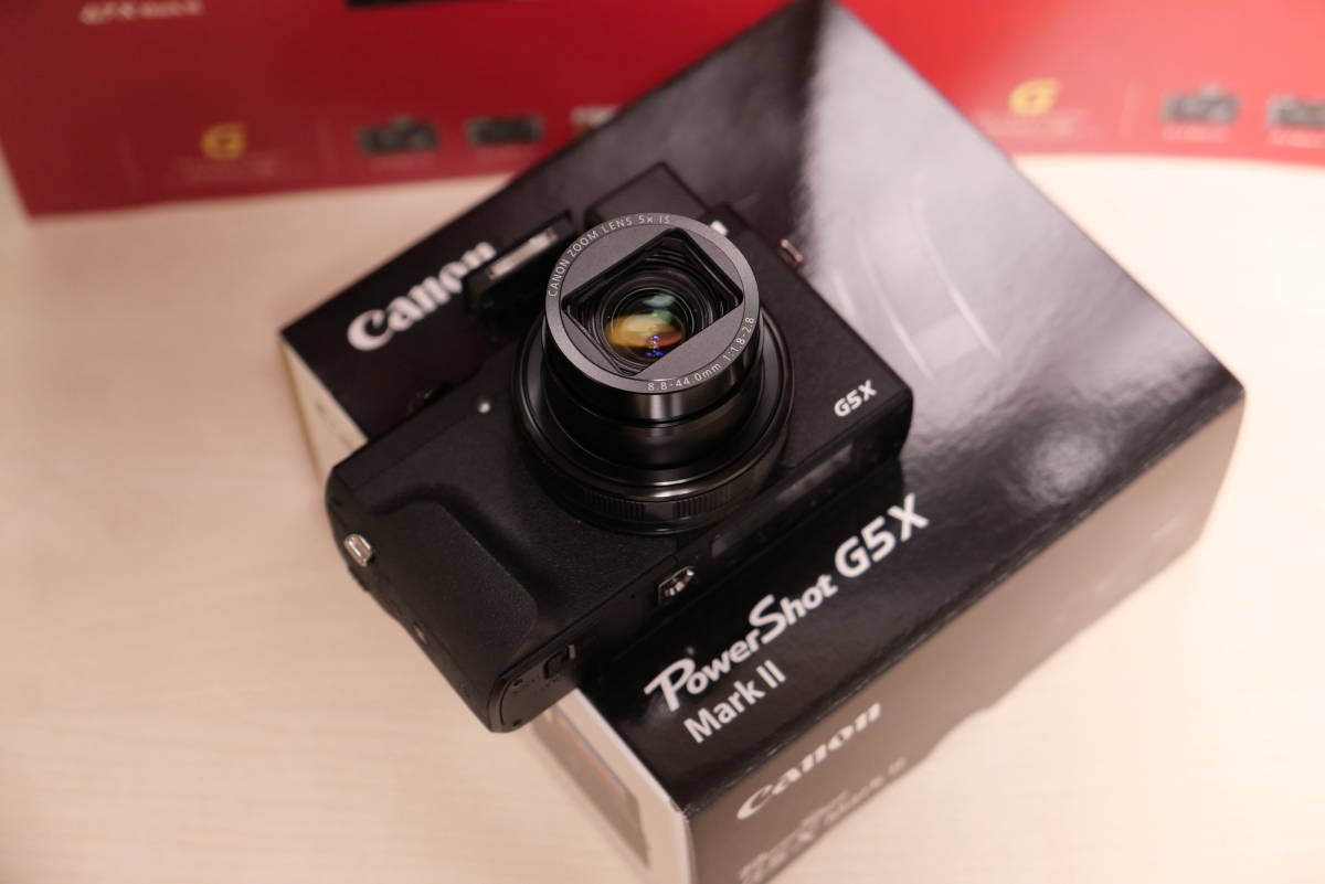 Canon PowerShot G5 X Mark II / キヤノン パワーショット G5 X Mark II 純正予備バッテリー付き 電子ビューファインダー チルト液晶_画像8