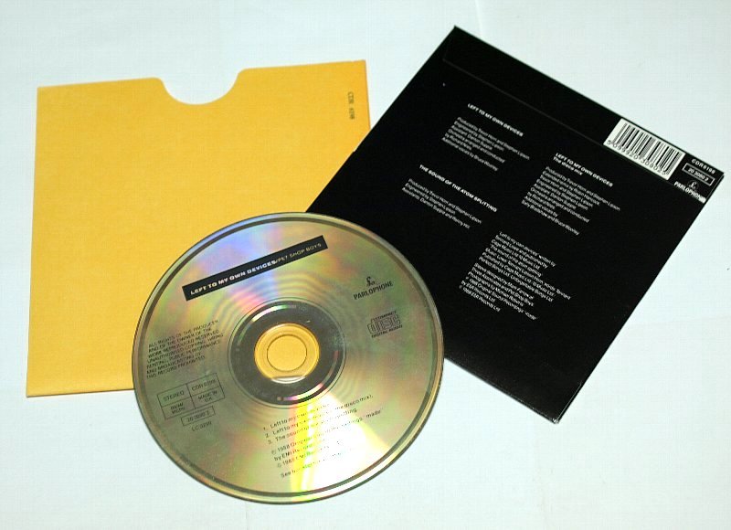 Pet Shop Boys / Left To My Own Devices ペット・ショップ・ボーイズ CD シングル_画像3