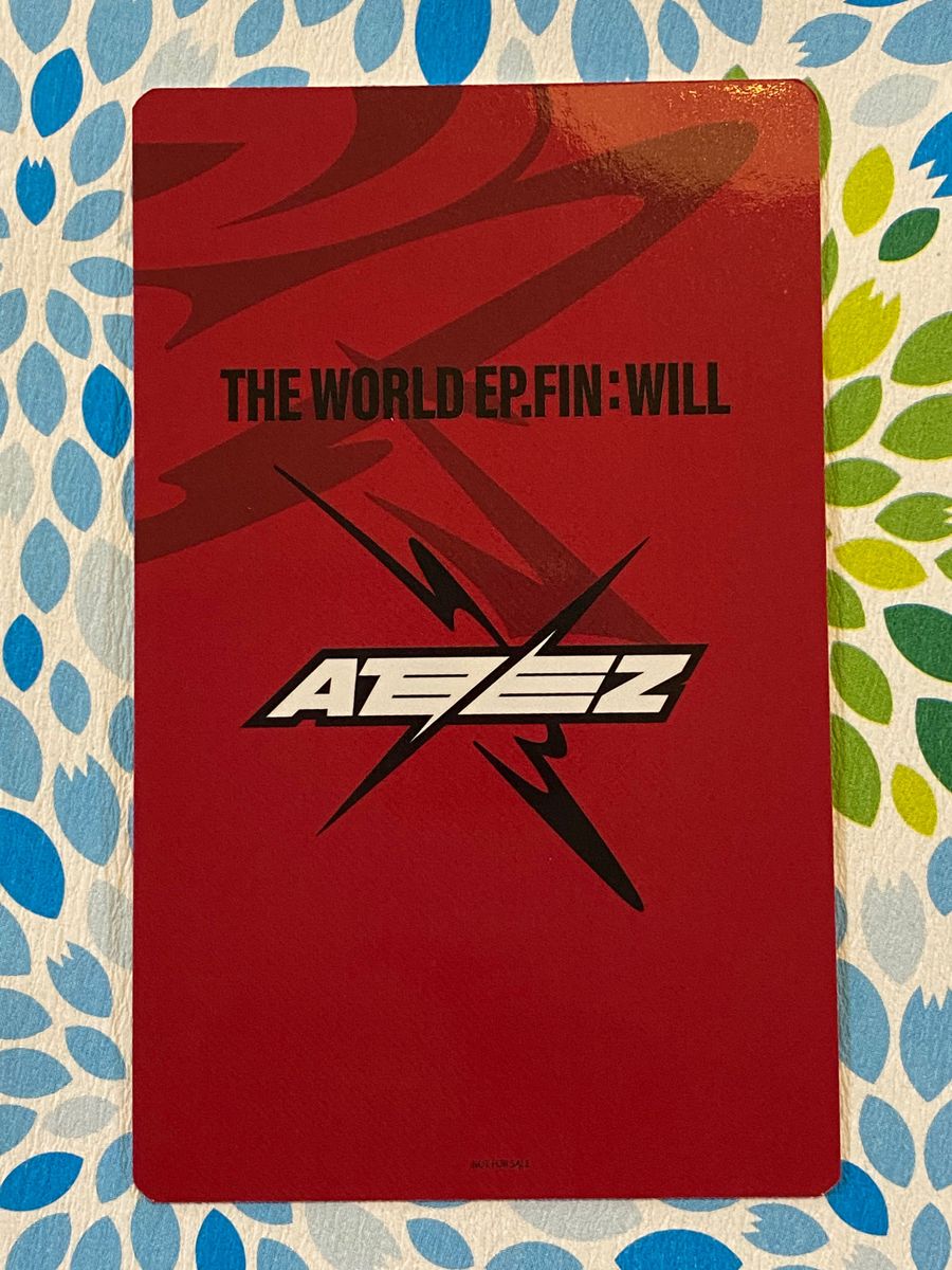 ATEEZ ミンギ MINGI トレカ Universal 限定 特典 アチズ Will Fin World