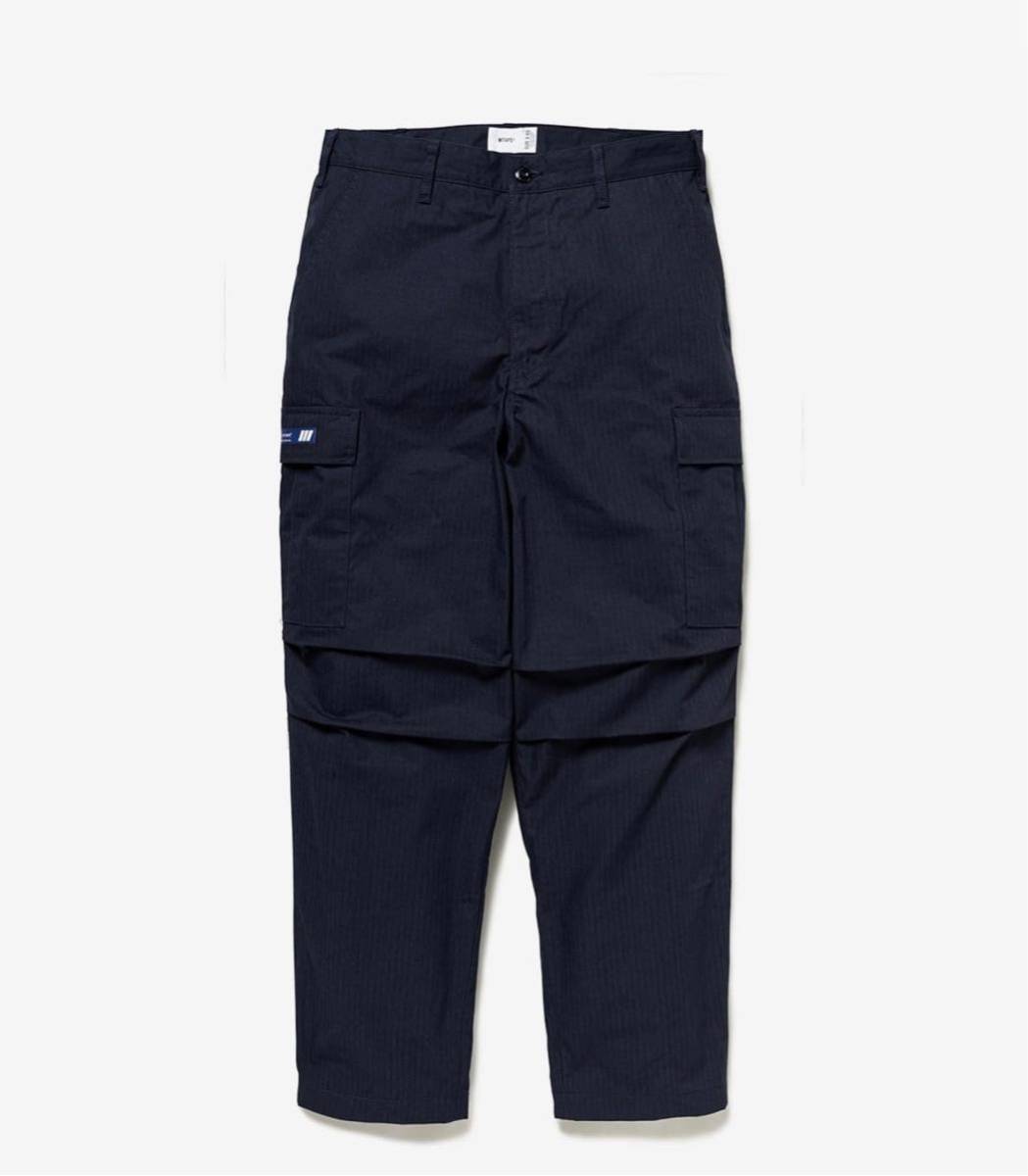 新品 紺M WTAPS 23AW MILT9602 / TROUSERS WTAPS ダブルタップス MILT カーゴパンツ JUNGLE STOCK_画像1