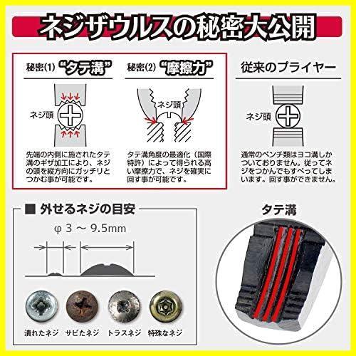 ★ネジザウルスGT★ エンジニア ネジザウルスGT なめたネジ/潰れたネジ/錆びたネジ φ3~9.5mm用 PZ-58_画像4