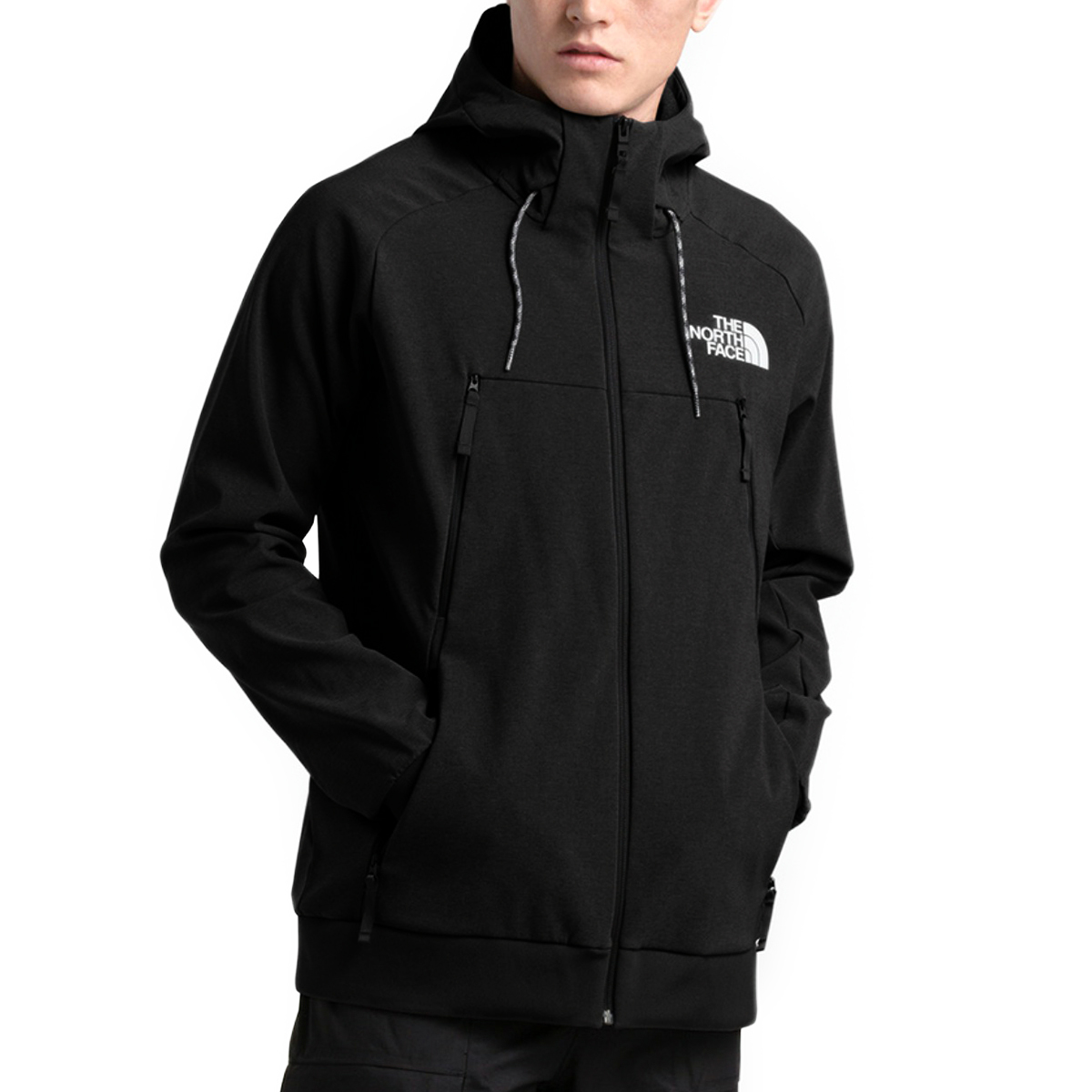 【新品本物 USA購入】THE NORTH FACE ノースフェイス■ TEKNO HOODIE FZ ■ ブラック / S ■フルジップ パーカー ジャケット 海外限定