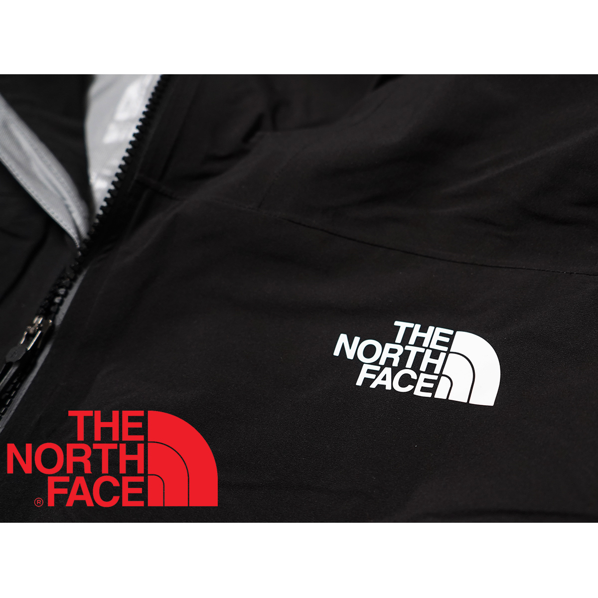 【新品本物 USA購入】THE NORTH FACE ノースフェイス■ Progressor DryVent Jacket ■ ブラック / L ■ プログレッサ 海外限定_画像3