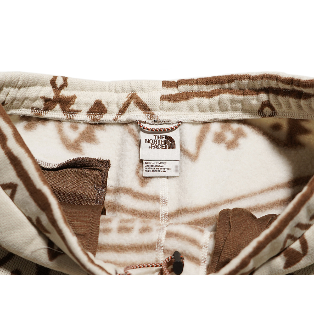 【新品本物 USA購入】THE NORTH FACE ノースフェイス■ PRINTED GORDON LYONS PANT ■ S ■フリース ジョガーパンツ 海外限定_画像5