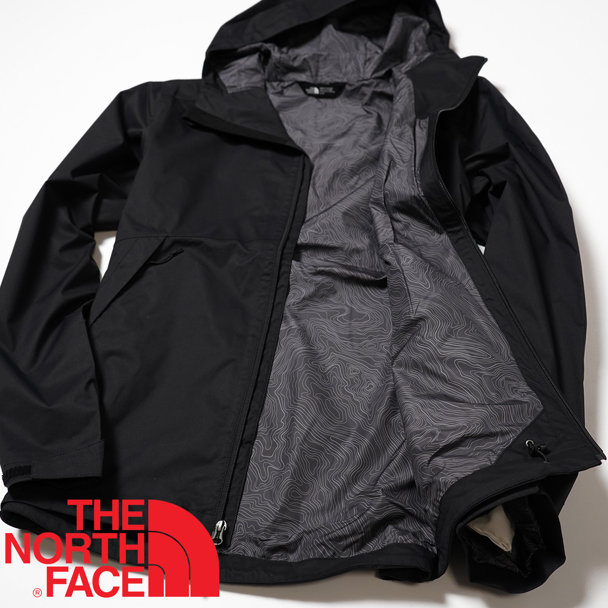 【新品本物 USA購入】THE NORTH FACE ノースフェイス■ Millerton Jacket ■ ブラック×グレー / S ■ミラートンジャケット 日本未発売_画像7