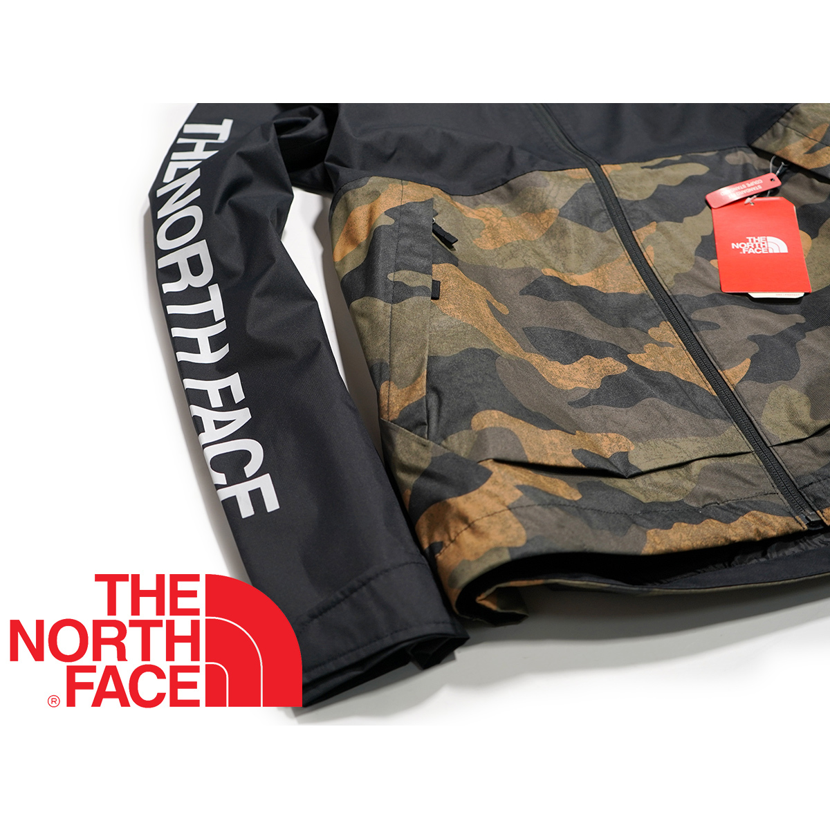 【新品本物 USA購入】THE NORTH FACE ノースフェイス■ Millerton Jacket ■ ブラック×カモ / S ■ミラートンジャケット 日本未発売_画像5