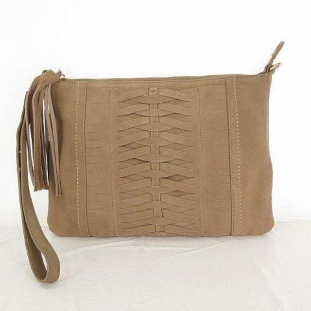 BEAUTY&YOUTH clutch bag Second fake suede 