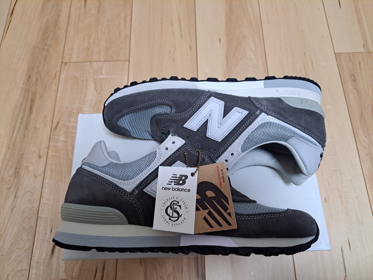 新品未使用　new balance　576　made in uk 27.5cm us9.5_画像1