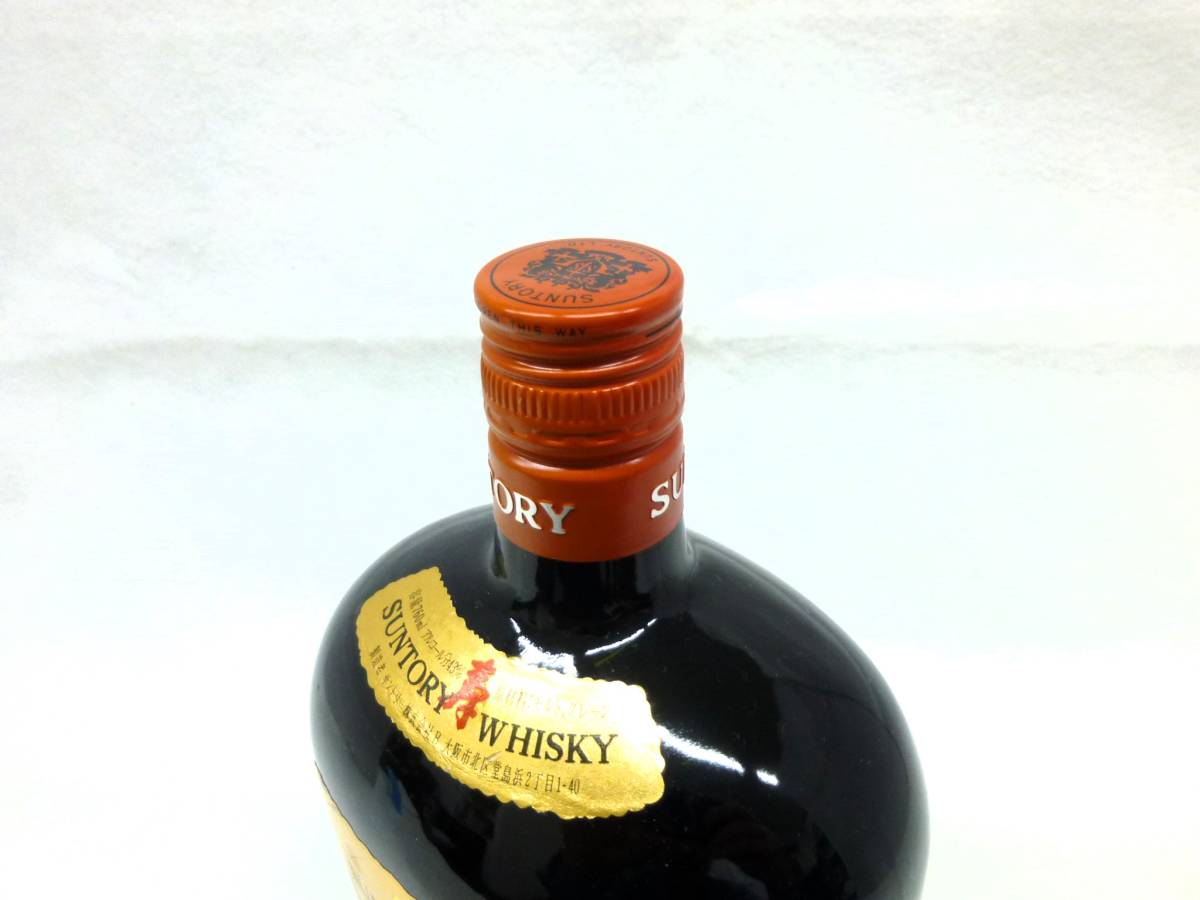 【同梱歓迎】1円～ サントリー オールド 干支ボトル 辰 たつ 龍 竜 寿 SUNTORY OLD 760ml ウイスキー 特級_画像2