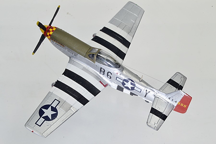 1/144 【完成品】☆ P-51Dマスタング　チャールズ・E・イェーガー大尉_画像3