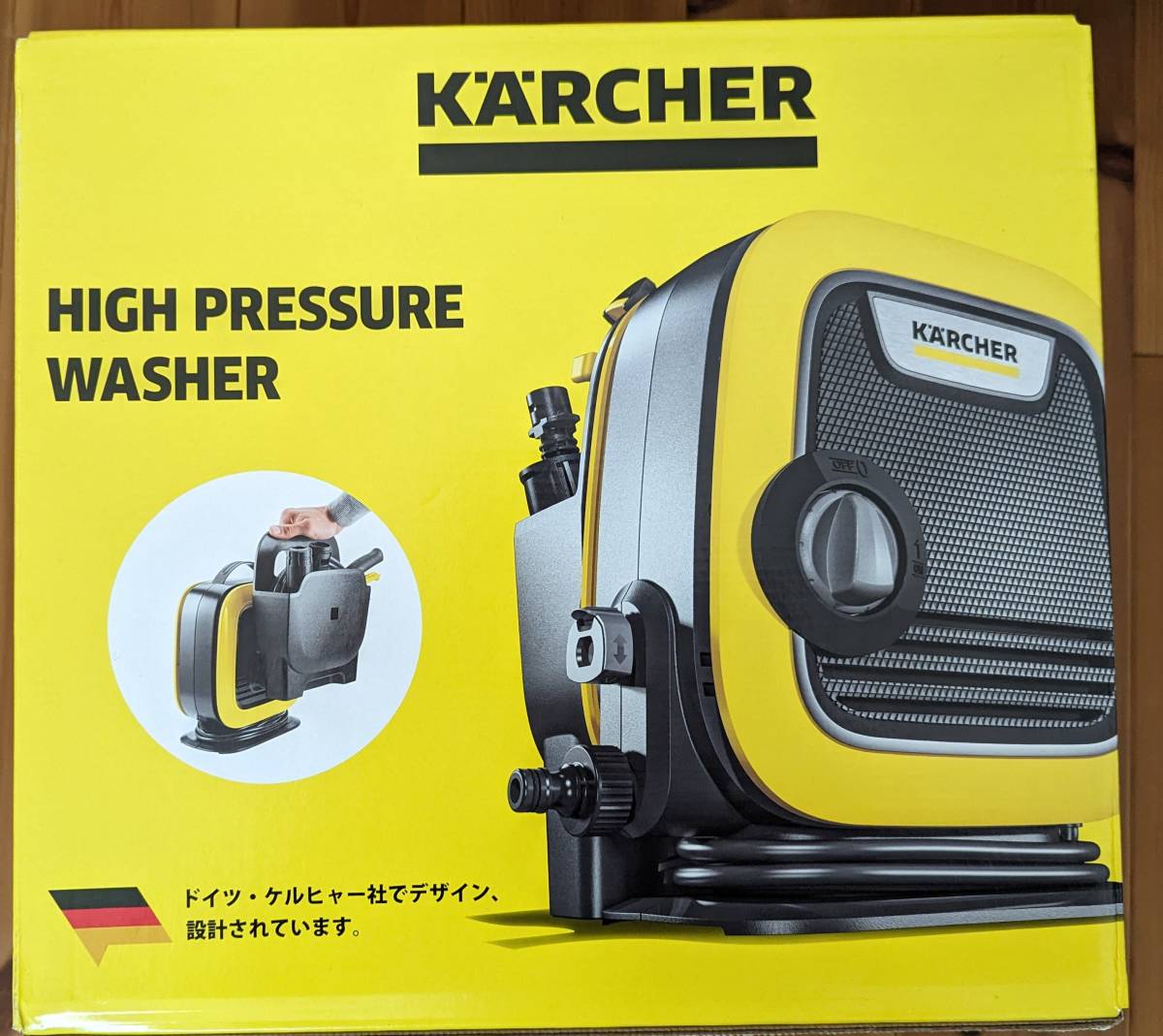 ★新品・未使用品★ケルヒャー (KARCHER) 高圧洗浄機 K MINI 1.600-050.0 _画像1