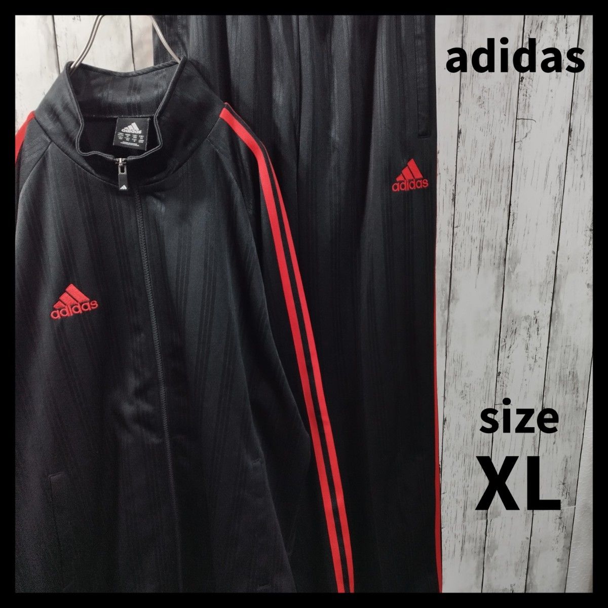 adidas】バックロゴプリントジャージセットアップ スポーツ adidas】バックロゴプリントジャージセットアップ スポーツ