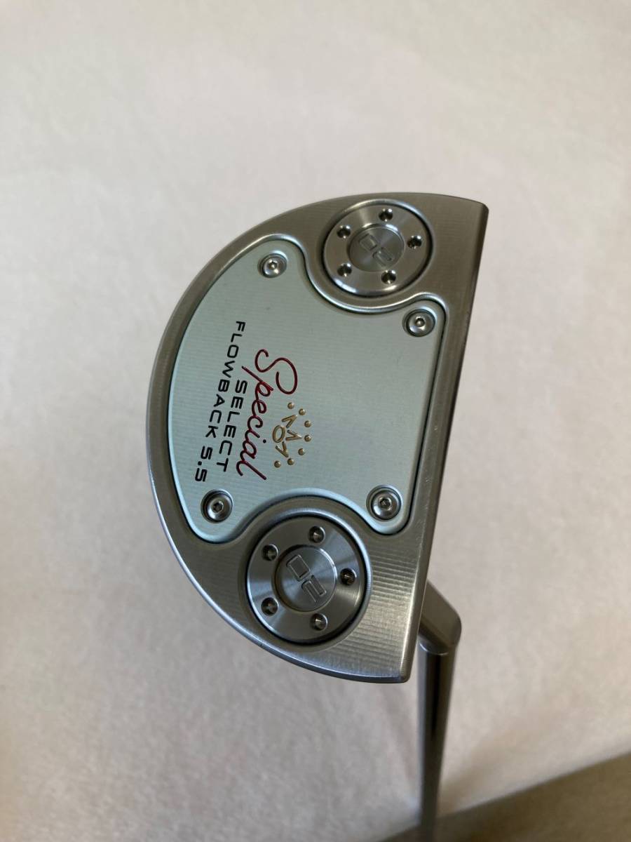 中古 スコッティキャメロン 2020年 スペシャル セレクト フローバック 5.5 SCOTTY CAMERON SPECIAL SELECT FLOWBACK 5.5 パター 33インチ _画像1