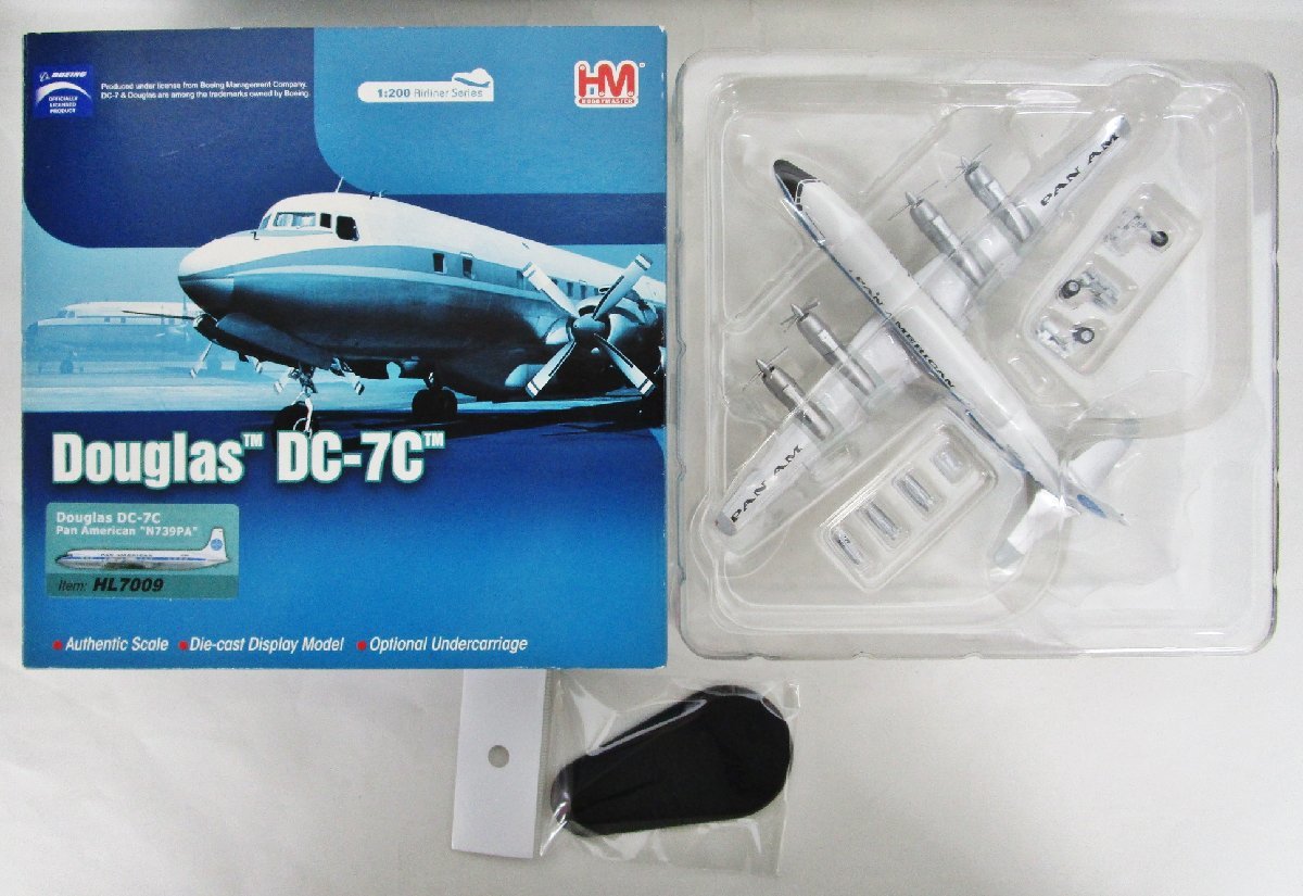 HOBBY MASTER 1/200 Douglas DC-7C N739PA [HL7009]【D】det120703_画像2