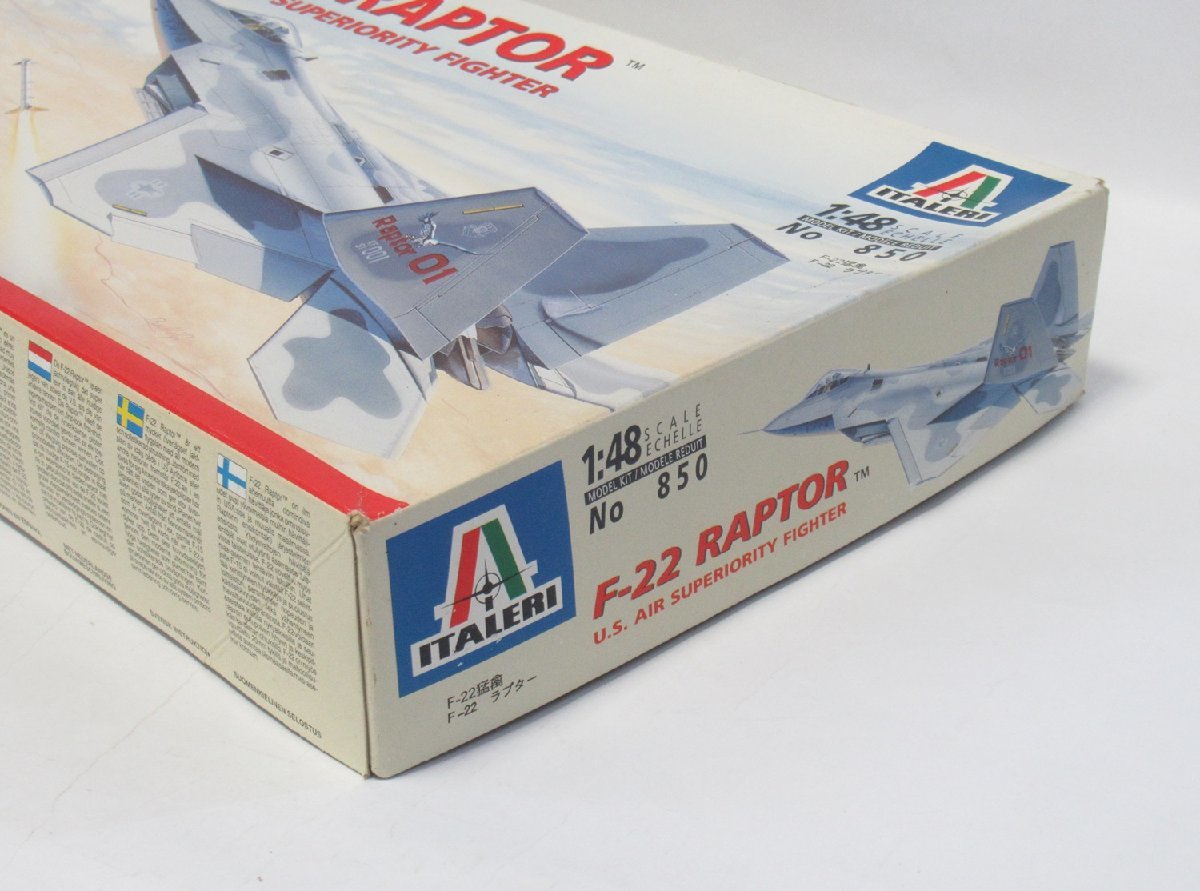 イタレリ 1/48 F-22 ラプター 850【B】pxt120401_画像2