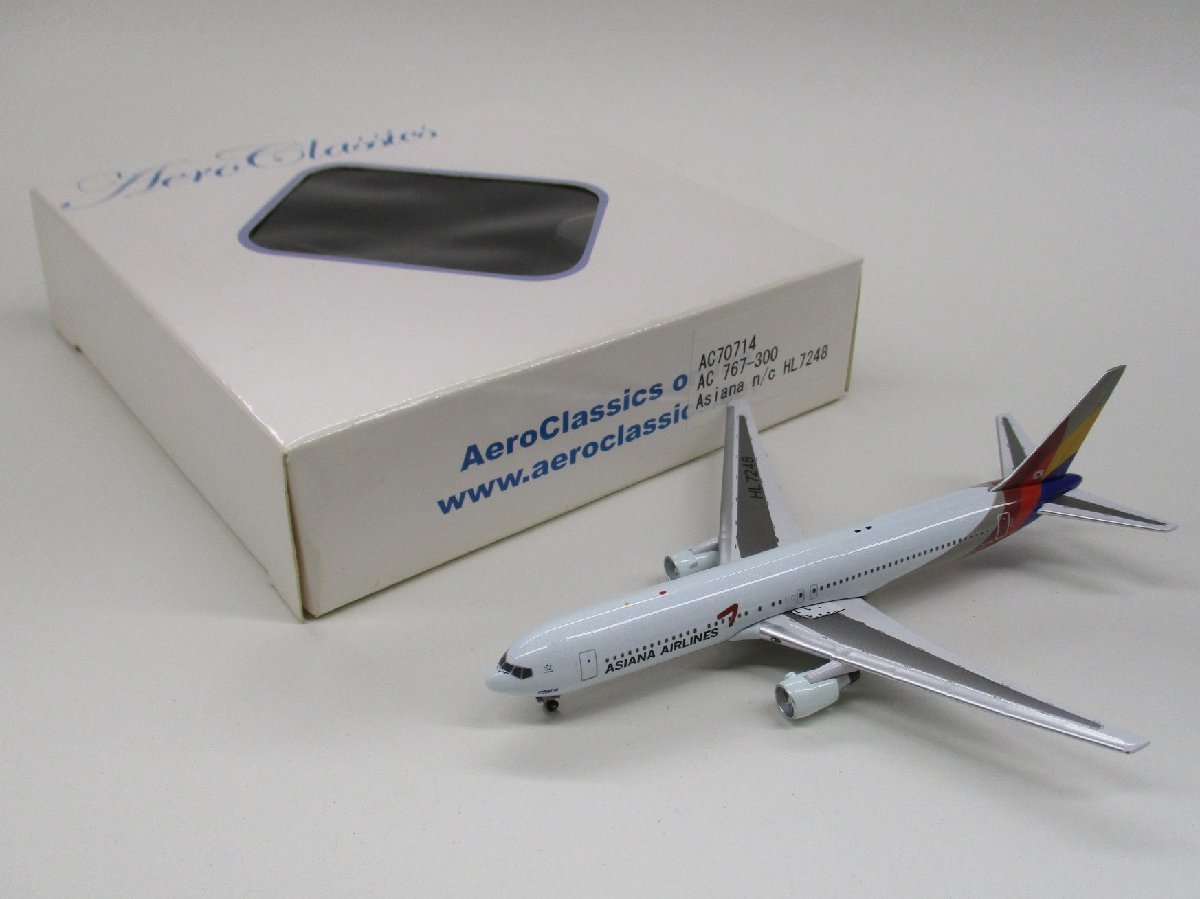 エアロクラシックス 1/400 B767-300 アシアナ航空 HL7248 [AC70714]【C】krt110612_画像1