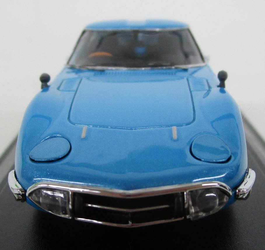 EBBRO エブロ 1/43 TOYOTA 2000GT Late version 1968 メタリックブルー【ジャンク】ukt121118_画像6