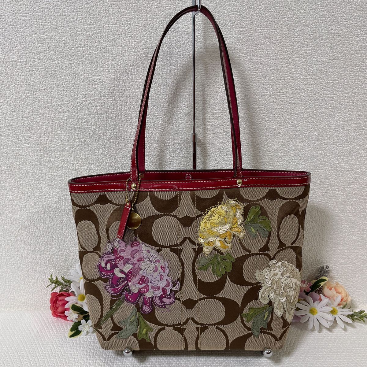 美品】COACH コーチ トートバッグ 11388 シグネチャー 美品】COACH コーチ トートバッグ 11388 シグネチャー