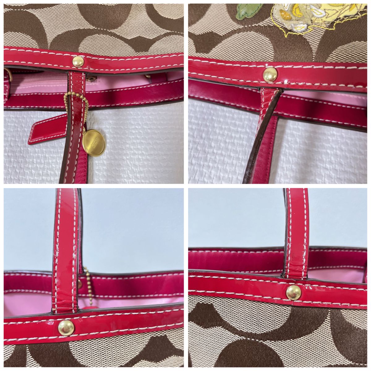 美品】COACH コーチ トートバッグ 11388 シグネチャー 美品】COACH コーチ トートバッグ 11388 シグネチャー