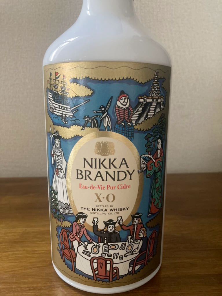 NIKKA BRANDY X.O. WHITE ニッカ ブランデー X.O 白 /特級/720ml/40%/古酒 /未開栓/白/箱付き_画像6