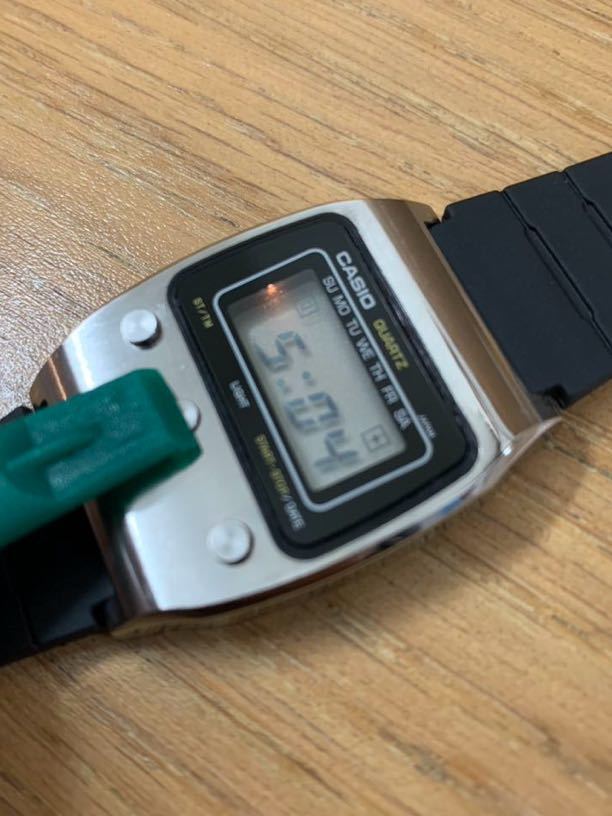 激レア　オリジナル当時品　美品　CASIO　CASIOTRON　50QS-17　ヴィンテージ カシオ　カシオトロン_画像6