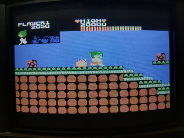 【動作品・MY CARD】WONDER BOY ワンダーボーイ SEGA SC-3000のゲームソフト　セガ SG-1000_画像1