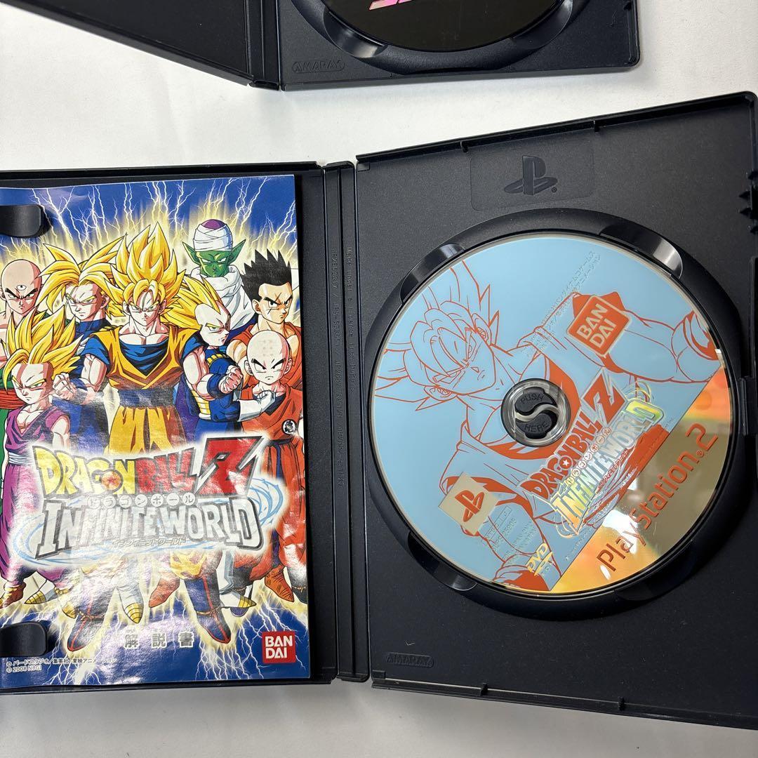 ps2 ソフトまとめ売り　仮面ラィダー 正義の系譜　ドラゴンボールインフィニット